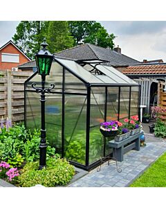 Gardenmeister Prestige 200 Gewächshaus Polycarbonat 8 mm schwarz GM502400