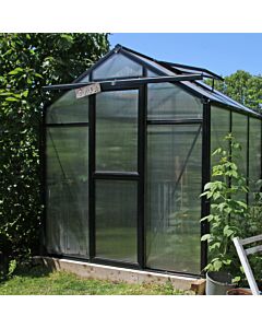 Gardenmeister Prestige 500 Gewächshaus Polycarbonat 8 mm schwarz GM505100