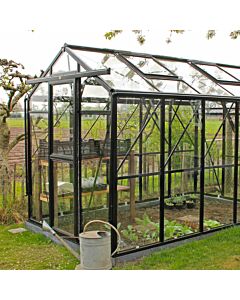 Gardenmeister Prestige 700 Gewächshaus Sicherheitsglas 4 mm schwarz GM507101