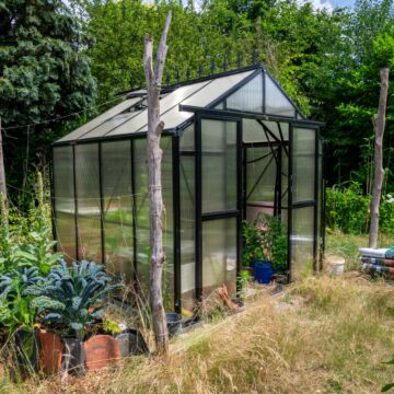 Gardenmeister Four Seasons 200 Gewächshaus Polycarbonat 8 mm schwarz